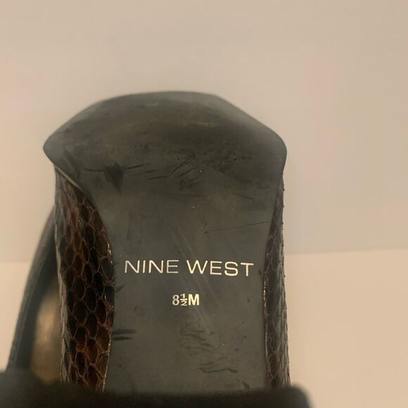 Nine West snake skin dress pumps - Picture 5 of 5